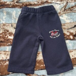 Vans Kids Navy Sweatpants with Fun Graphic